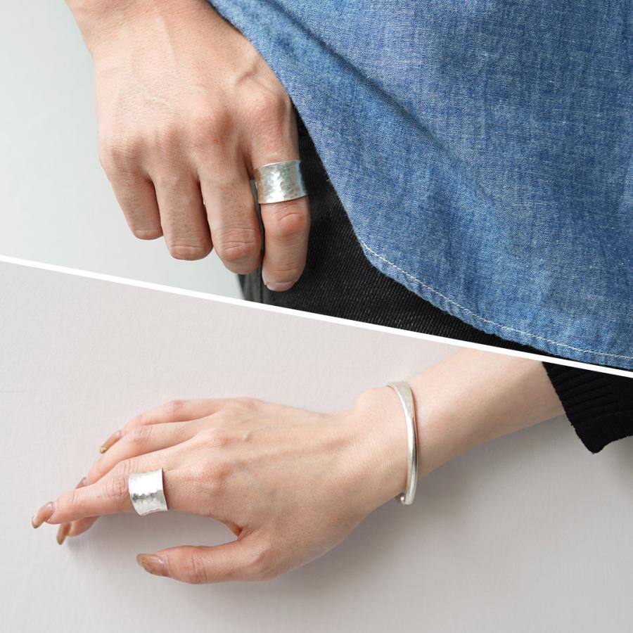 phaduA（パ・ドゥア） カレンシルバーリング ハンマードアイズ 槌目（つちめ） / メンズ レディース ユニセックス 指輪 | ROCOCO | 03