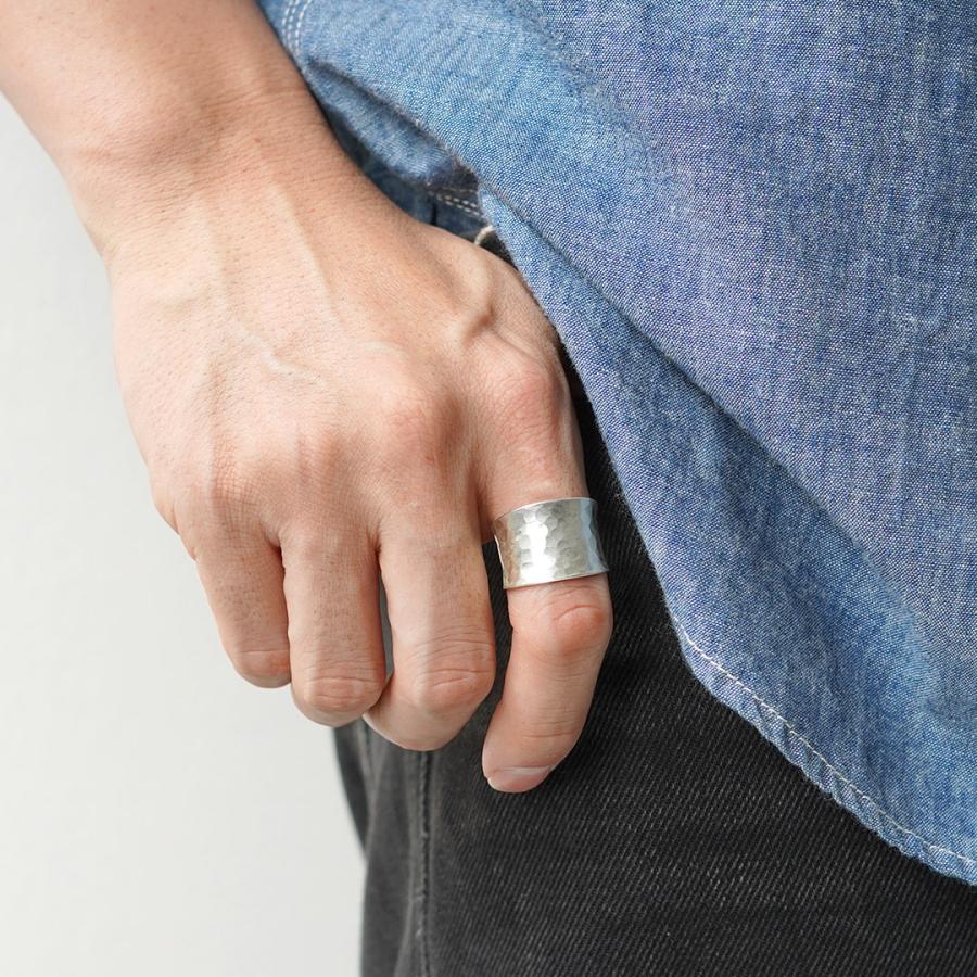 phaduA（パ・ドゥア） カレンシルバーリング ハンマードアイズ 槌目（つちめ） / メンズ レディース ユニセックス 指輪 | ROCOCO | 07