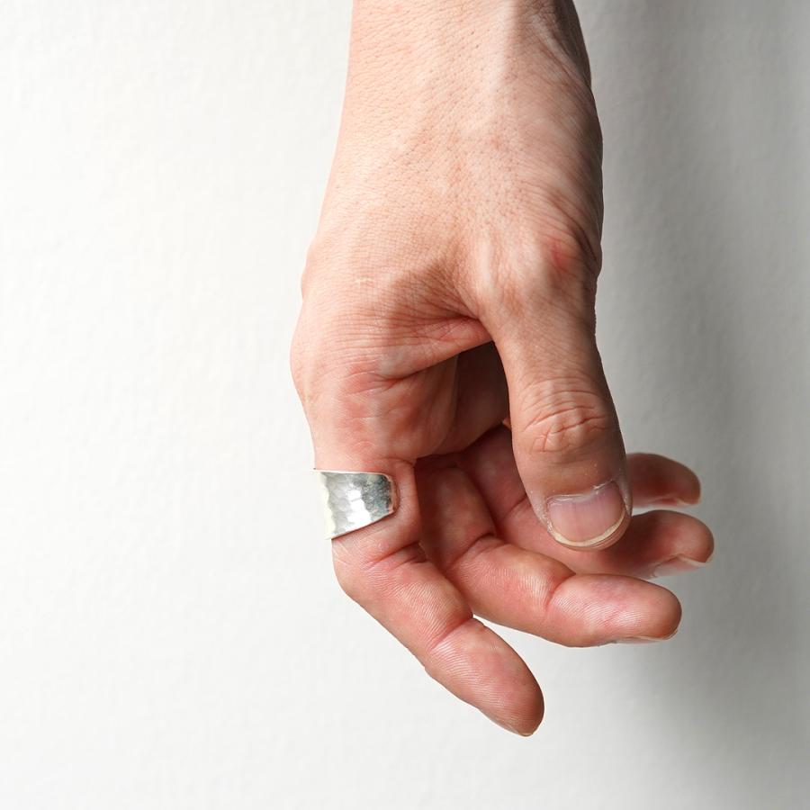 phaduA（パ・ドゥア） カレンシルバーリング ハンマードアイズ 槌目（つちめ） / メンズ レディース ユニセックス 指輪 | ROCOCO | 09
