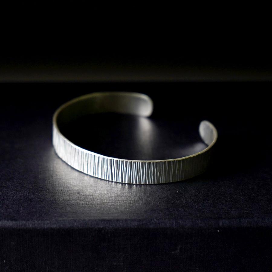 phaduA（パ・ドゥア） カレンシルバーバングル ストライプ / メンズ レディース ブレスレット ハンドメイド 重ね付け | ROCOCO | 02