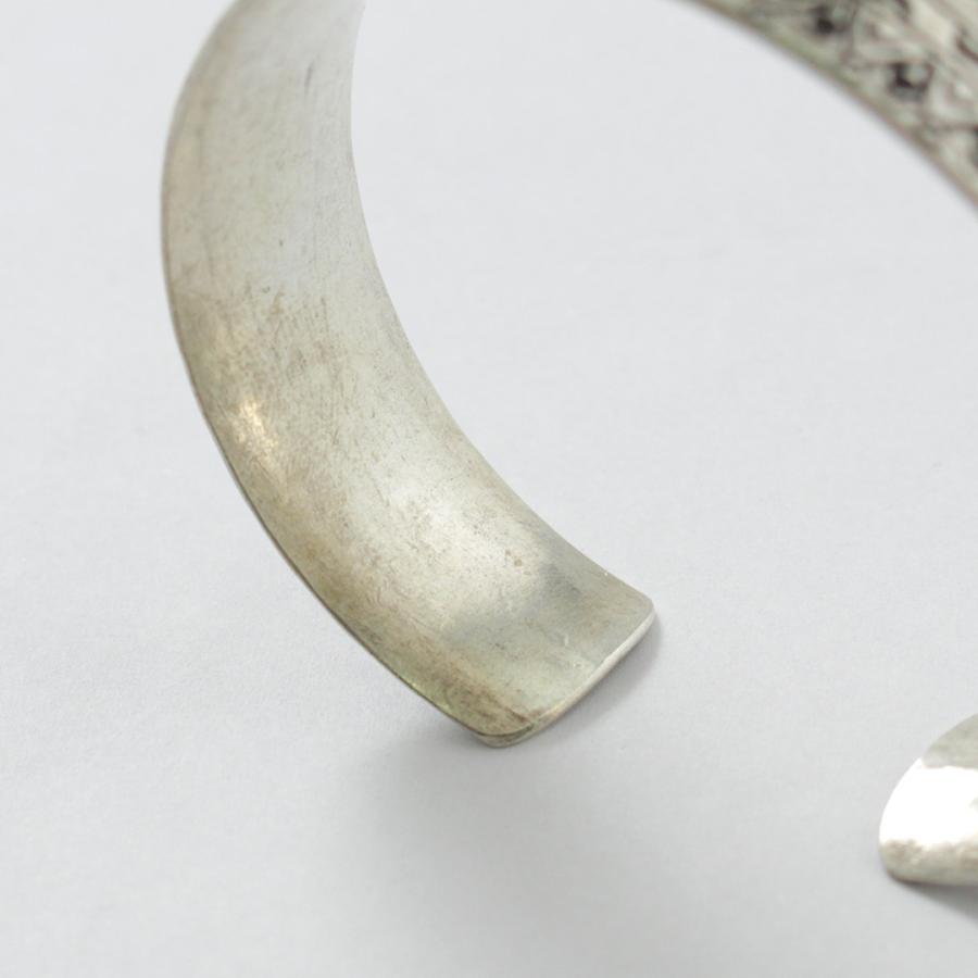 phaduA（パ・ドゥア） カレンシルバーバングル マウンテンリバー ワイド / メンズ レディース ナバホ族 | ROCOCO | 07