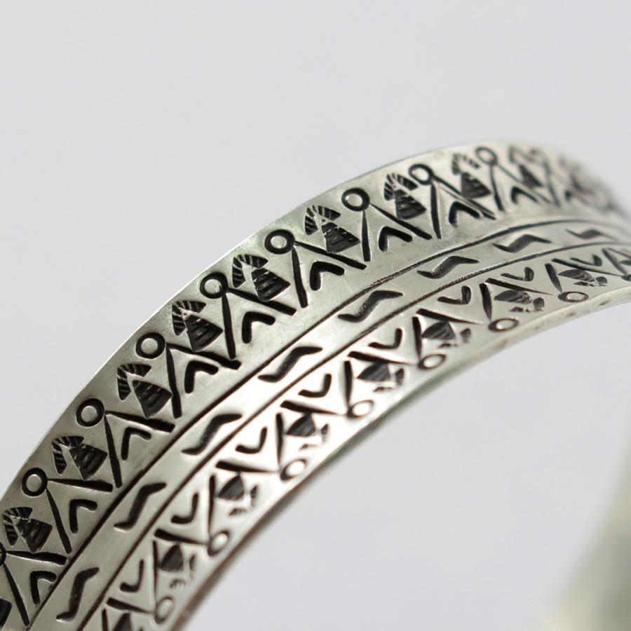 phaduA（パ・ドゥア） カレンシルバーバングル マウンテンリバー ワイド / メンズ レディース ナバホ族 | ROCOCO | 08