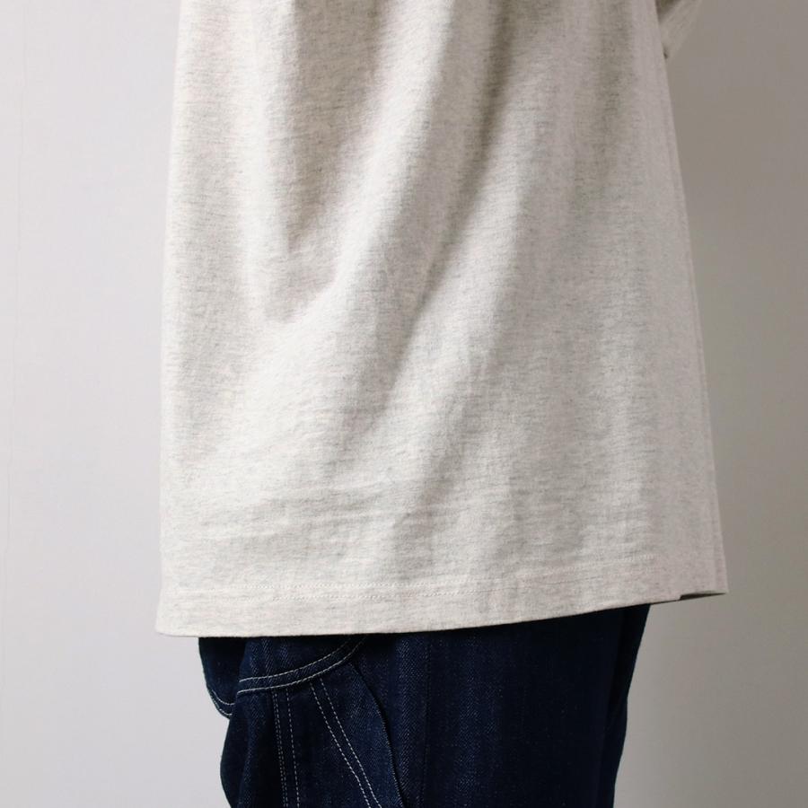 HEALTHKNIT（ヘルスニット） 別注 USコットン ユニバーサル モックネックTシャツ ロングスリーブ | Healthknit | 13