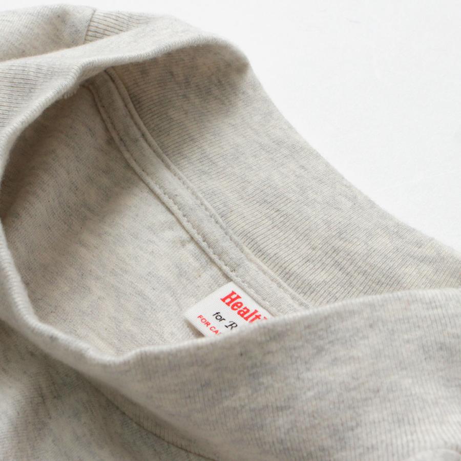 HEALTHKNIT（ヘルスニット） 別注 USコットン ユニバーサル モックネックTシャツ ロングスリーブ | Healthknit | 13