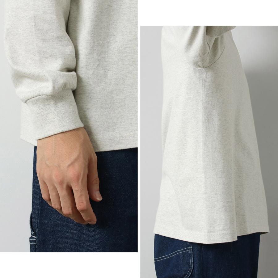 HEALTHKNIT（ヘルスニット） 別注 USコットン ロングスリーブ タートルネックTシャツ / メンズ 長袖 ロンT ハイネック 無地 | Healthknit | 15