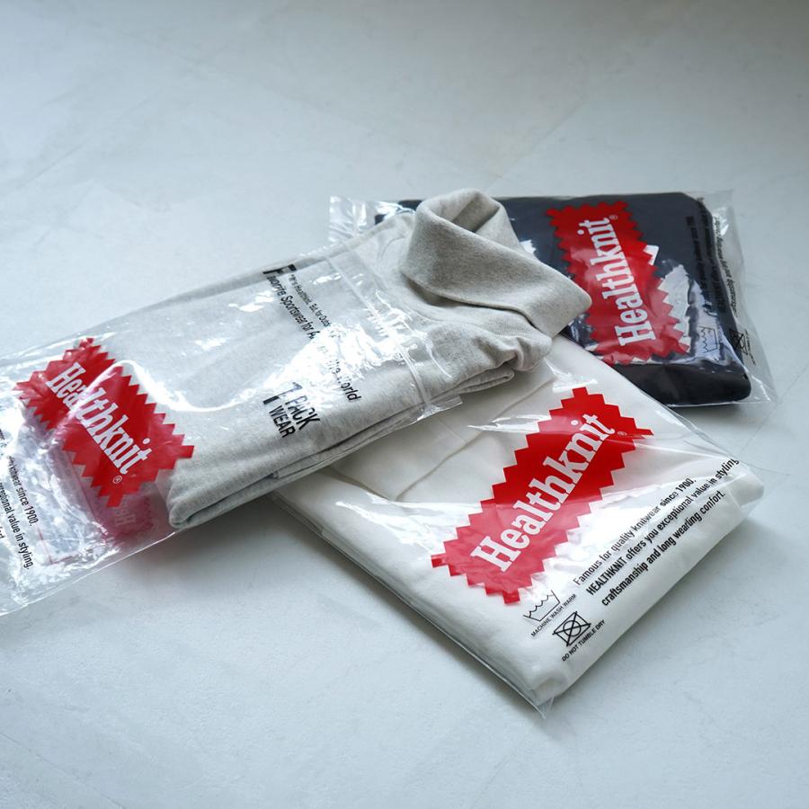 HEALTHKNIT（ヘルスニット） 別注 USコットン ロングスリーブ タートルネックTシャツ / メンズ 長袖 ロンT ハイネック 無地 | Healthknit | 16