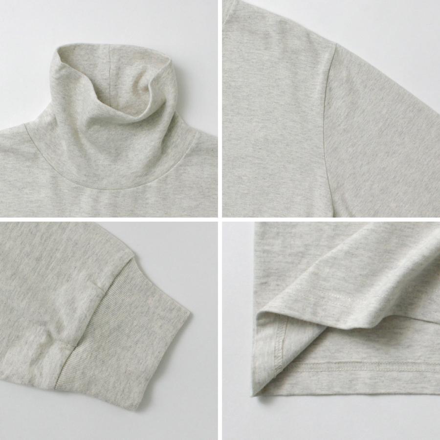 HEALTHKNIT（ヘルスニット） 別注 USコットン ロングスリーブ タートルネックTシャツ / メンズ 長袖 ロンT ハイネック 無地 | Healthknit | 19