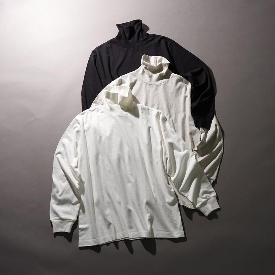 HEALTHKNIT（ヘルスニット） 別注 USコットン ロングスリーブ タートルネックTシャツ / メンズ 長袖 ロンT ハイネック 無地 | Healthknit | 07
