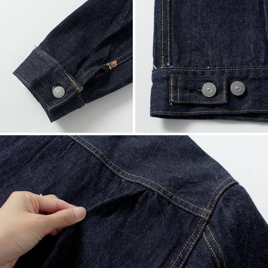 SUGAR CANE（シュガーケーン） 14.25oz 2ndタイプ Gジャン 1953モデル / デニムジャケット セルビッチデニム ワンウォッシュ | SUGAR CANE | 15