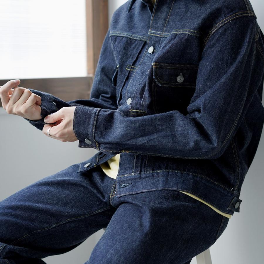 SUGAR CANE（シュガーケーン） 14.25oz 2ndタイプ Gジャン 1953モデル / デニムジャケット セルビッチデニム ワンウォッシュ | SUGAR CANE | 07