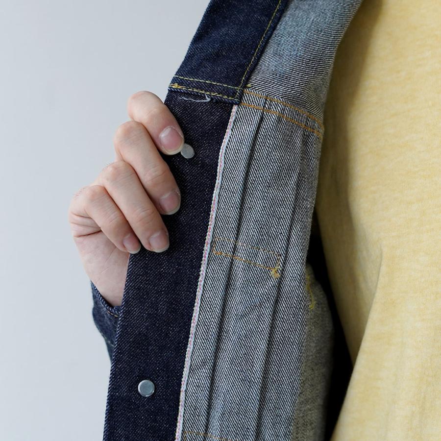 SUGAR CANE（シュガーケーン） 14.25oz 2ndタイプ Gジャン 1953モデル / デニムジャケット セルビッチデニム ワンウォッシュ | SUGAR CANE | 10