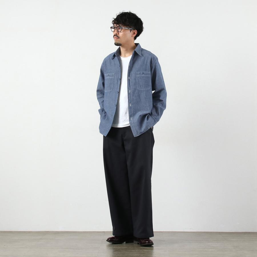 美品 BUZZ RICKSON’S シャンブレーシャツ 長袖 U.S.N. XL 美品 BUZZ RICKSON'S シャンブレーシャツ 長袖 U.S.N. XL