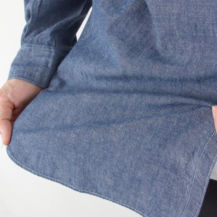 BUZZ RICKSON'S（バズリクソンズ） シャンブレー ワークシャツ / 長袖 メンズ 日本製 BLUE CHAMBRAY WORK SHIRT | BUZZ RICKSON'S | 06