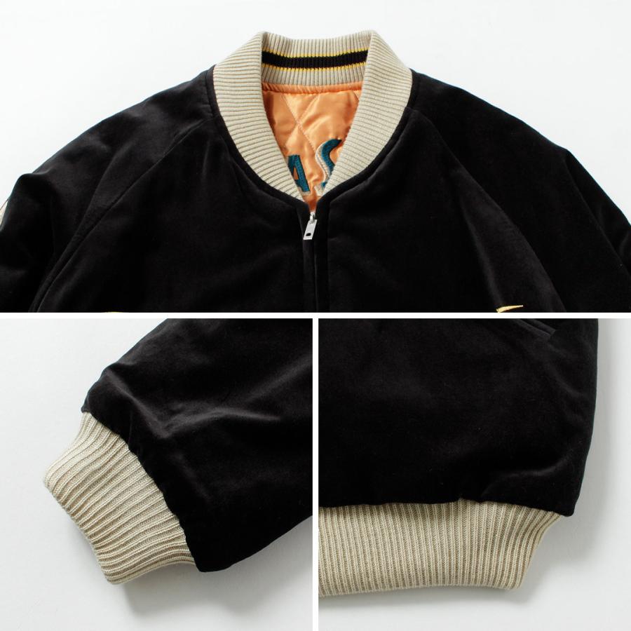 TAILOR TOYO TOYO（テーラートーヨー） 別珍 キルトスカジャン