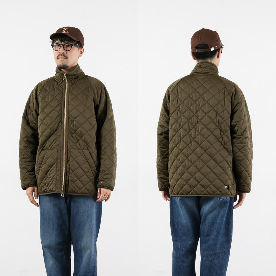 ROCOCO×SUNNY SPORTS（サニースポーツ） アークティック キルトジャケット 裏フリース │ スタンド ジップアップブルゾン | SUNNY SPORTS | 14