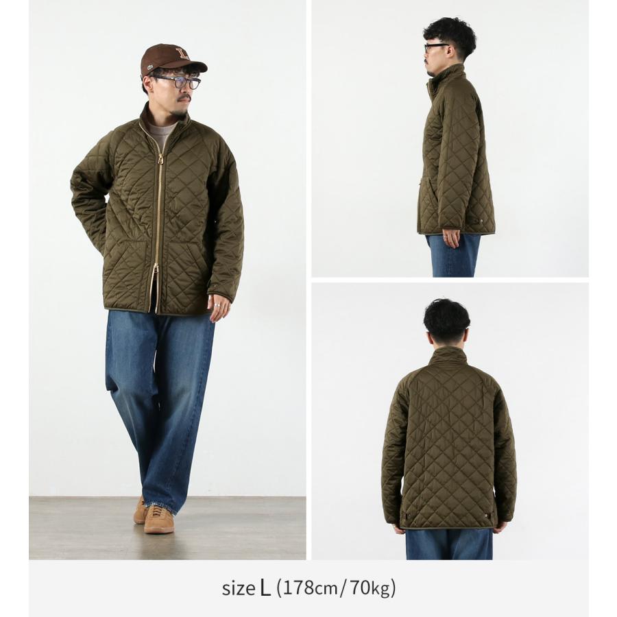 ROCOCO×SUNNY SPORTS（サニースポーツ） アークティック キルトジャケット 裏フリース │ スタンド ジップアップブルゾン | SUNNY SPORTS | 16