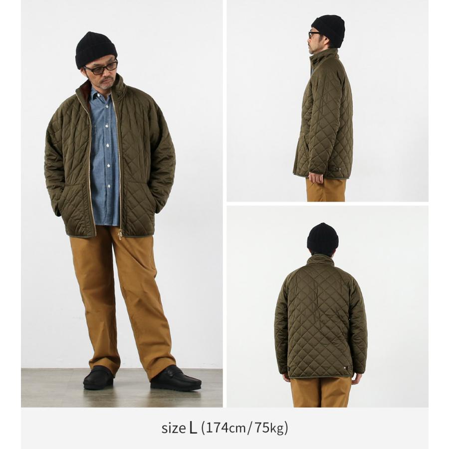 ROCOCO×SUNNY SPORTS（サニースポーツ） アークティック キルトジャケット 裏フリース │ スタンド ジップアップブルゾン | SUNNY SPORTS | 17