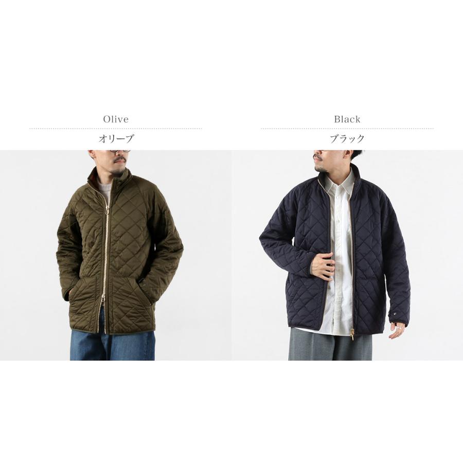 ROCOCO×SUNNY SPORTS（サニースポーツ） アークティック キルトジャケット 裏フリース │ スタンド ジップアップブルゾン | SUNNY SPORTS | 03