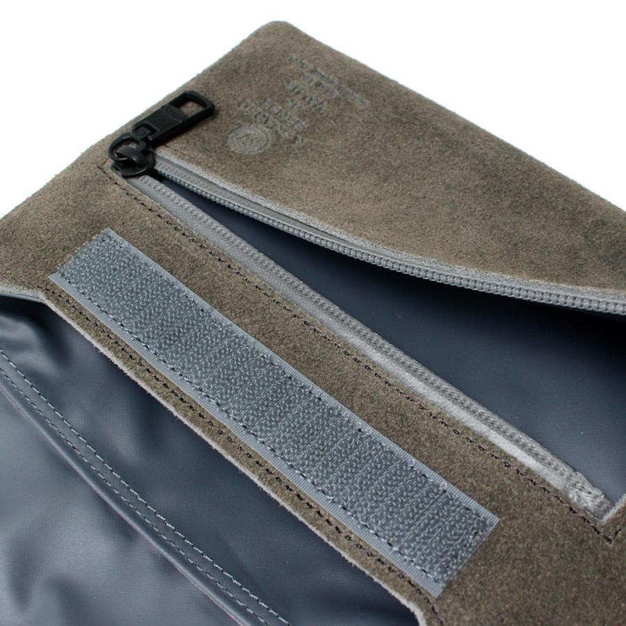 AS2OV（アッソブ） 撥水スエード サコッシュ ウォレット / メンズ レディース ショルダーバッグ 斜めがけ レザー 本革 | AS2OV | 15