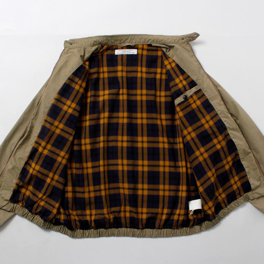 ROCOCO（ロココ） 馬布 スイングトップ ガーメントウォッシュ / メンズ アウター ブルゾン ハリントンジャケット 日本製 | ROCOCO | 15