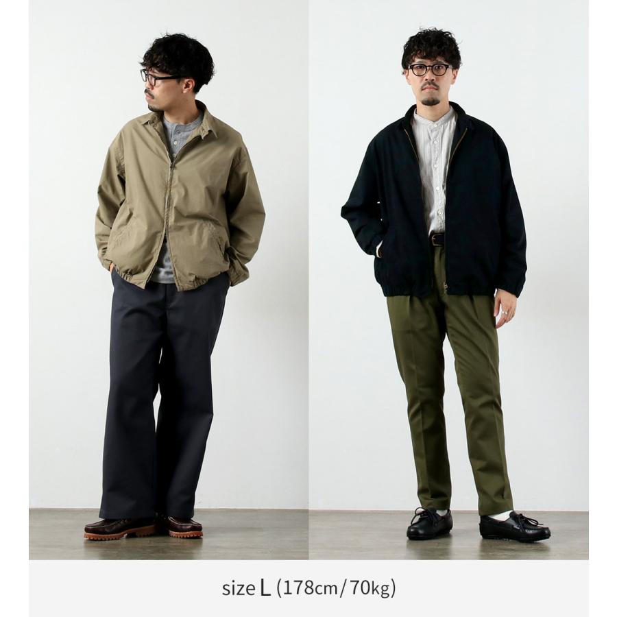ROCOCO（ロココ） 馬布 スイングトップ ガーメントウォッシュ / メンズ アウター ブルゾン ハリントンジャケット 日本製 | ROCOCO | 06