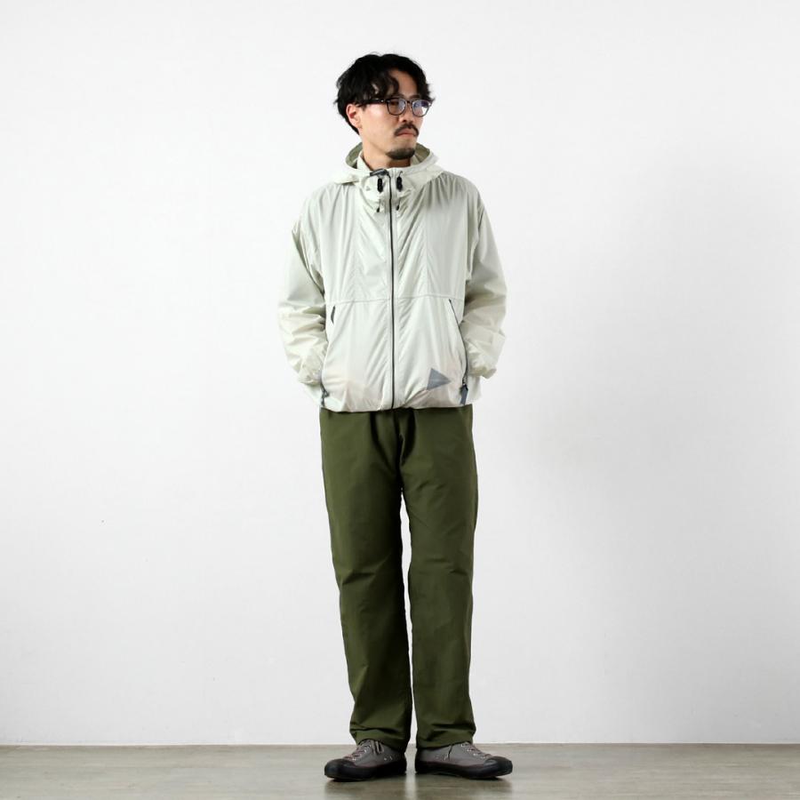 AND WANDER（アンドワンダー）パーテックス ウインドジャケット M / メンズ アウター 撥水 耐風 耐久 軽量 パッカブル | and wander | 08