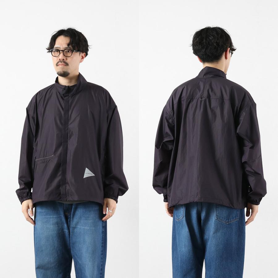 AND WANDER（アンドワンダー） オーバーサイズ リップ ジャケット M / メンズ リップストップ 軽量 撥水 パッカブル | and wander | 14
