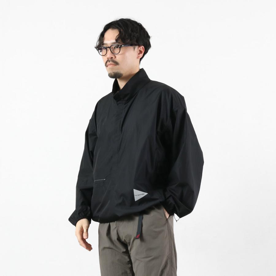 AND WANDER（アンドワンダー） オーバーサイズ リップ ジャケット M / メンズ リップストップ 軽量 撥水 パッカブル | and wander | 15
