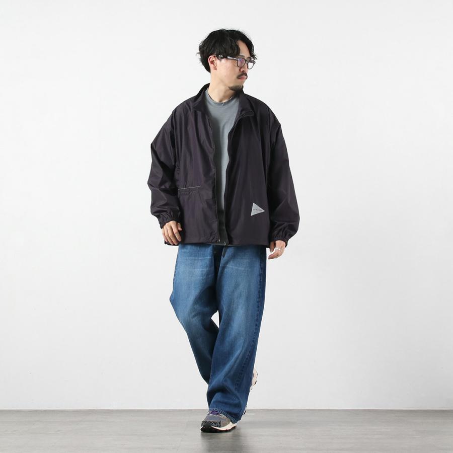 AND WANDER（アンドワンダー） オーバーサイズ リップ ジャケット M / メンズ リップストップ 軽量 撥水 パッカブル | and wander | 07