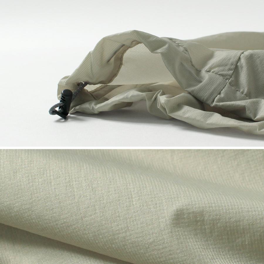 AND WANDER（アンドワンダー） オーバーサイズ リップ ジャケット M / メンズ リップストップ 軽量 撥水 パッカブル | and wander | 08