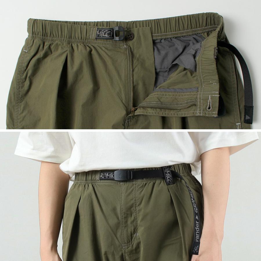 AND WANDER（アンドワンダー） グラミチ コットンナイロン クライミングパンツ イージーパンツ / メンズ 撥水 | and wander | 09