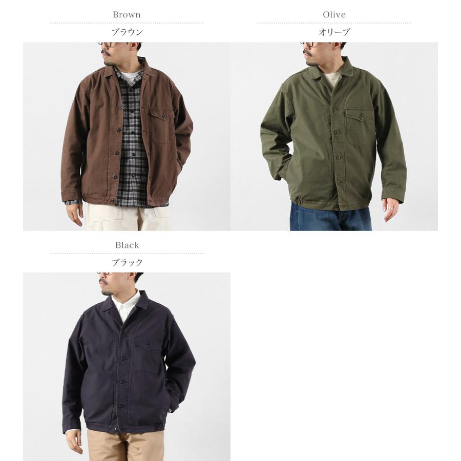 JAPAN BLUE JEANS（ジャパンブルージーンズ） 別注 ミリタリーバックサテン ジャケット / メンズ ライトアウター 日本製 | JAPAN BLUE JEANS | 04