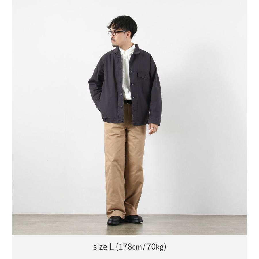 JAPAN BLUE JEANS（ジャパンブルージーンズ） 別注 ミリタリーバックサテン ジャケット / メンズ ライトアウター 日本製 | JAPAN BLUE JEANS | 06