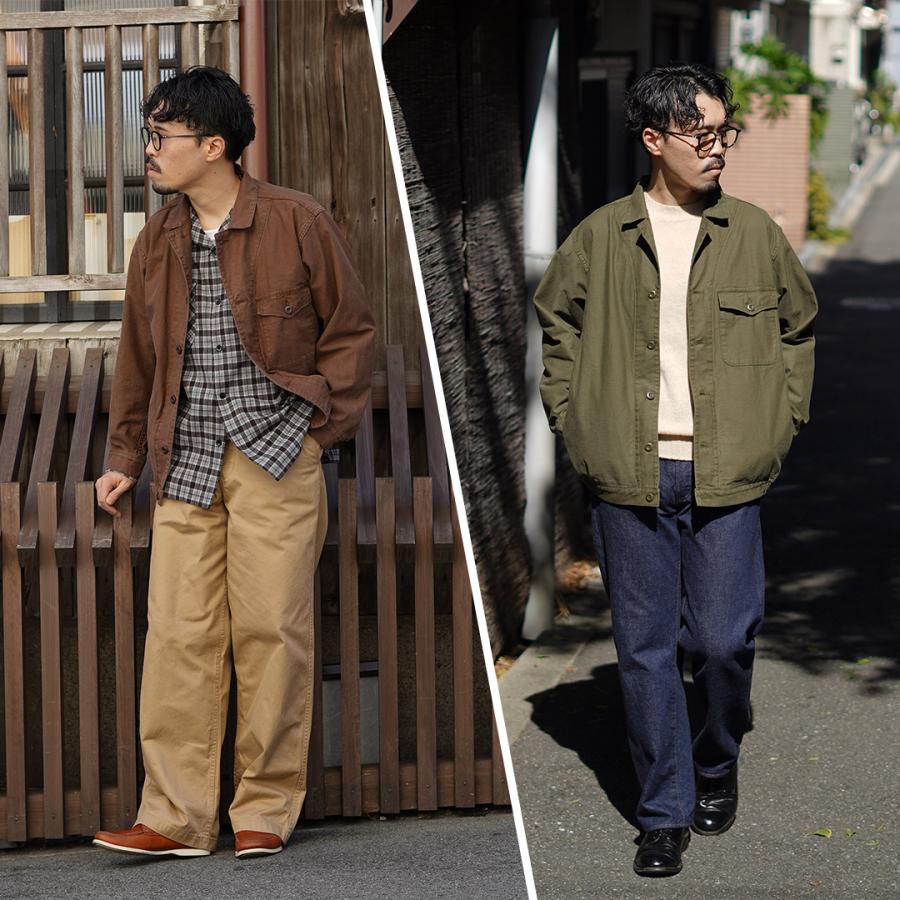 JAPAN BLUE JEANS（ジャパンブルージーンズ） 別注 ミリタリーバックサテン ジャケット / メンズ ライトアウター 日本製 | JAPAN BLUE JEANS | 07