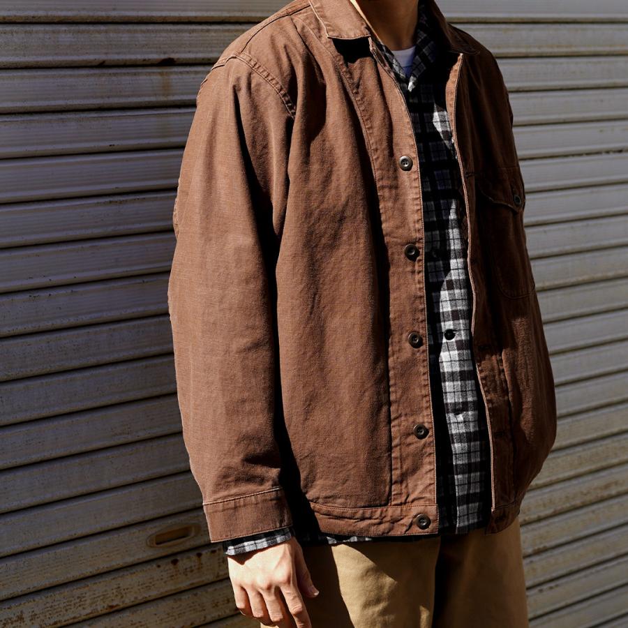 JAPAN BLUE JEANS（ジャパンブルージーンズ） 別注 ミリタリーバックサテン ジャケット / メンズ ライトアウター 日本製 | JAPAN BLUE JEANS | 10