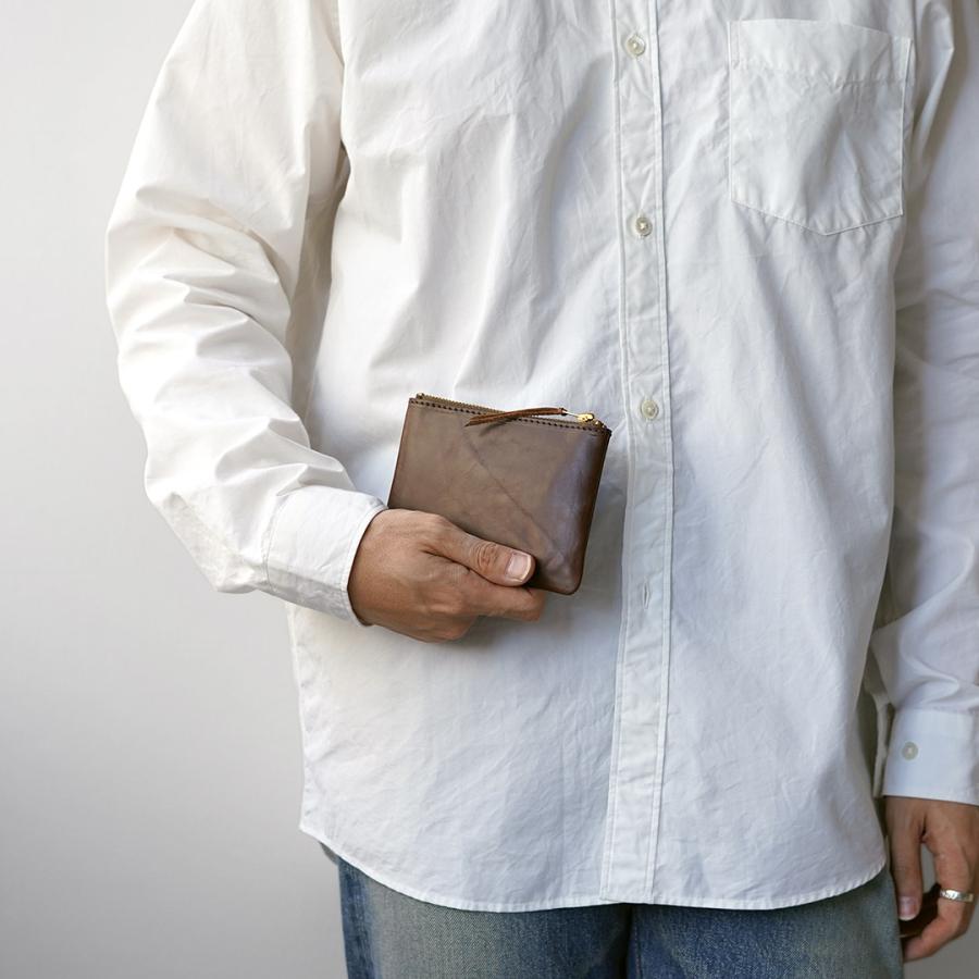 BUTTON WORKS（ボタンワークス） クロムエクセル レザーポーチウォレット / メンズ 日本製 CHROMEXCEL LTR PORCH | Button Works | 05
