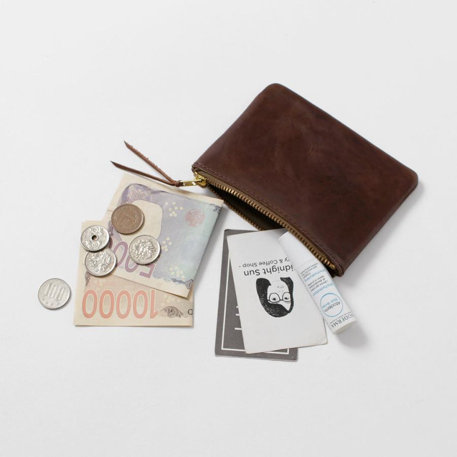 BUTTON WORKS（ボタンワークス） クロムエクセル レザーポーチウォレット / メンズ 日本製 CHROMEXCEL LTR PORCH | Button Works | 08