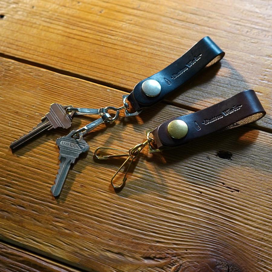 BUTTON WORKS（ボタンワークス） クロムエクセル レザーキーホルダー ノース＆ジャッド アンカーフック / メンズ ベルトキーパー | Button Works | 06