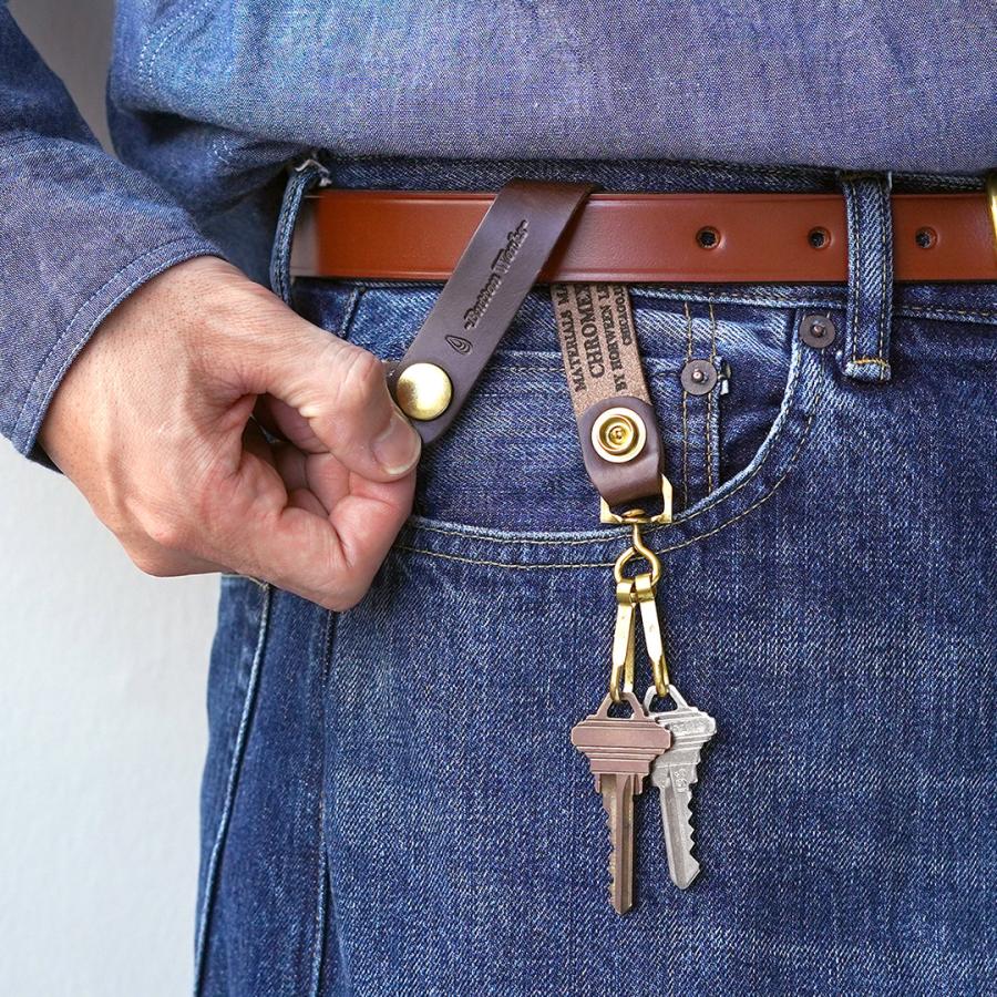 BUTTON WORKS（ボタンワークス） クロムエクセル レザーキーホルダー ノース＆ジャッド アンカーフック / メンズ ベルトキーパー | Button Works | 11