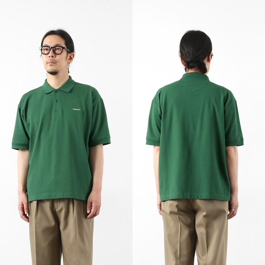 BARBOUR（バブアー） ヘクサム オーバーサイズ ポロシャツ / 半袖 メンズ | Barbour | 14