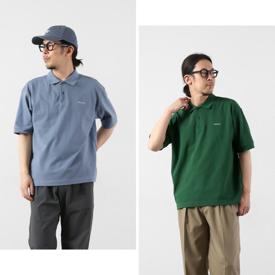 BARBOUR（バブアー） ヘクサム オーバーサイズ ポロシャツ / 半袖 メンズ | Barbour | 08