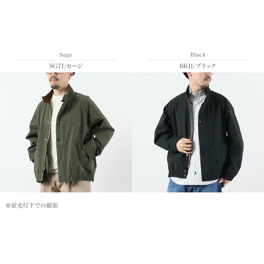 BARBOUR（バブアー） ピーチドブルゾン トランスポート ジャケット / メンズ ノンワックス ピーチスキン | Barbour | 03