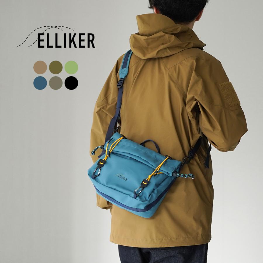 ELLIKER（エリカー） ネイダー ロールトップ クロスボディバッグ 6L / メンズ レディース 撥水 | ELLIKER