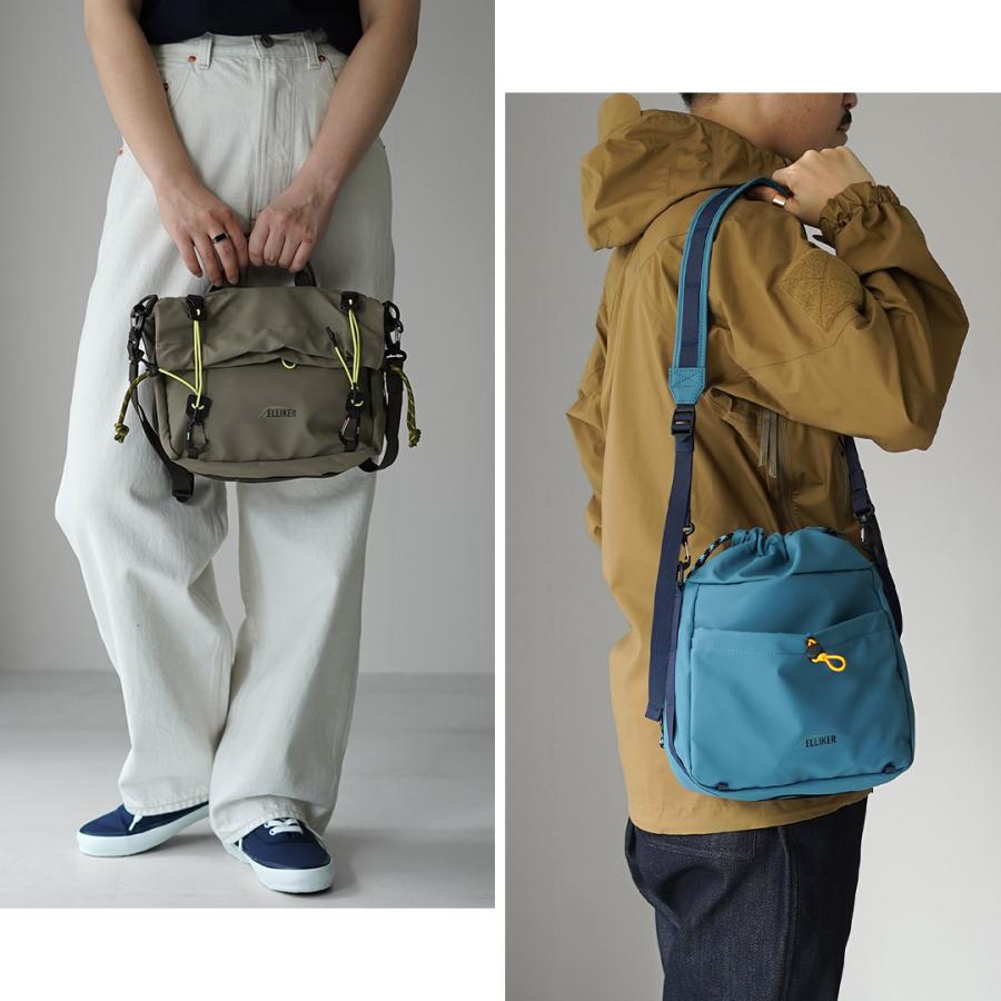 ELLIKER（エリカー） ネイダー ロールトップ クロスボディバッグ 6L / メンズ レディース 撥水 | ELLIKER | 19