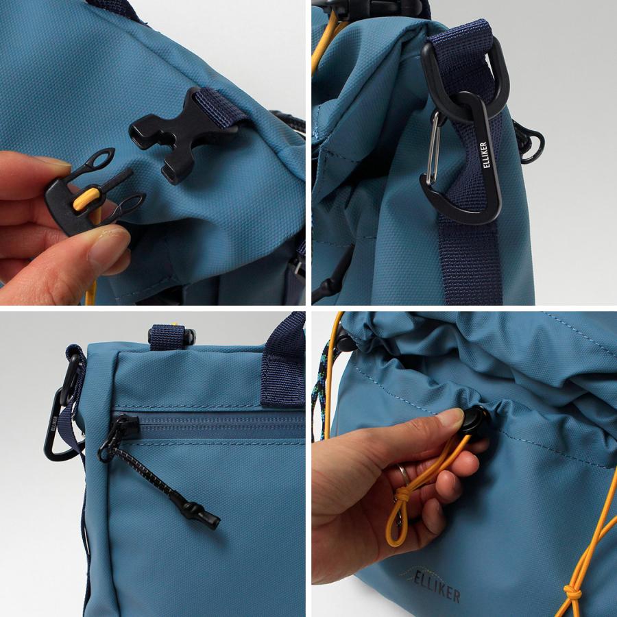 ELLIKER（エリカー） ネイダー ロールトップ クロスボディバッグ 6L / メンズ レディース 撥水 | ELLIKER | 21