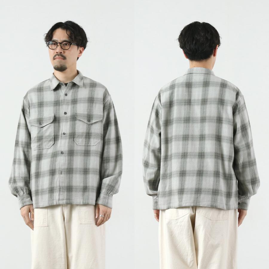 PENDLETON（ペンドルトン） CPOシャツ ビエラ / メンズ ネルシャツ 長袖 チェック柄 コットン 綿 ミリタリー CPO Shirt | PENDLETON | 17