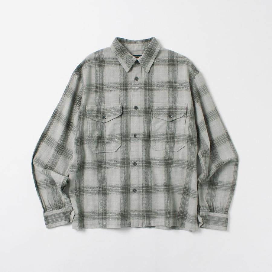 PENDLETON（ペンドルトン） CPOシャツ ビエラ / メンズ ネルシャツ 長袖 チェック柄 コットン 綿 ミリタリー CPO Shirt | PENDLETON | 05