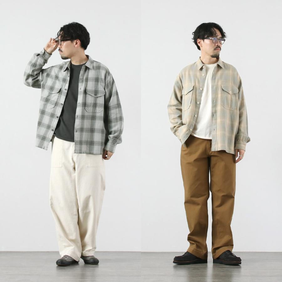 PENDLETON（ペンドルトン） CPOシャツ ビエラ / メンズ ネルシャツ 長袖 チェック柄 コットン 綿 ミリタリー CPO Shirt | PENDLETON | 07