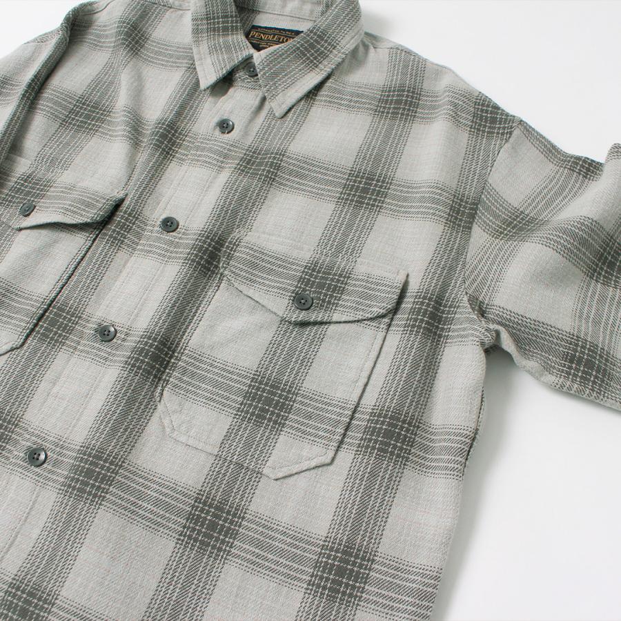 PENDLETON（ペンドルトン） CPOシャツ ビエラ / メンズ ネルシャツ 長袖 チェック柄 コットン 綿 ミリタリー CPO Shirt | PENDLETON | 10