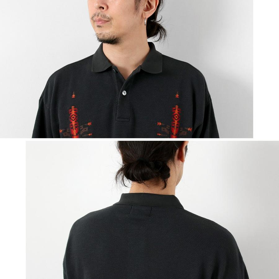 PENDLETON（ペンドルトン） 鬼カノコ 刺繍ポロシャツ / メンズ 半袖